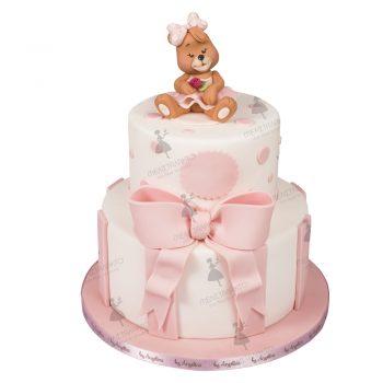 Cake Teddy Bear