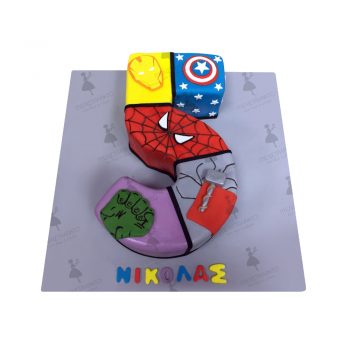 Τούρτα Marvel Heroes 2